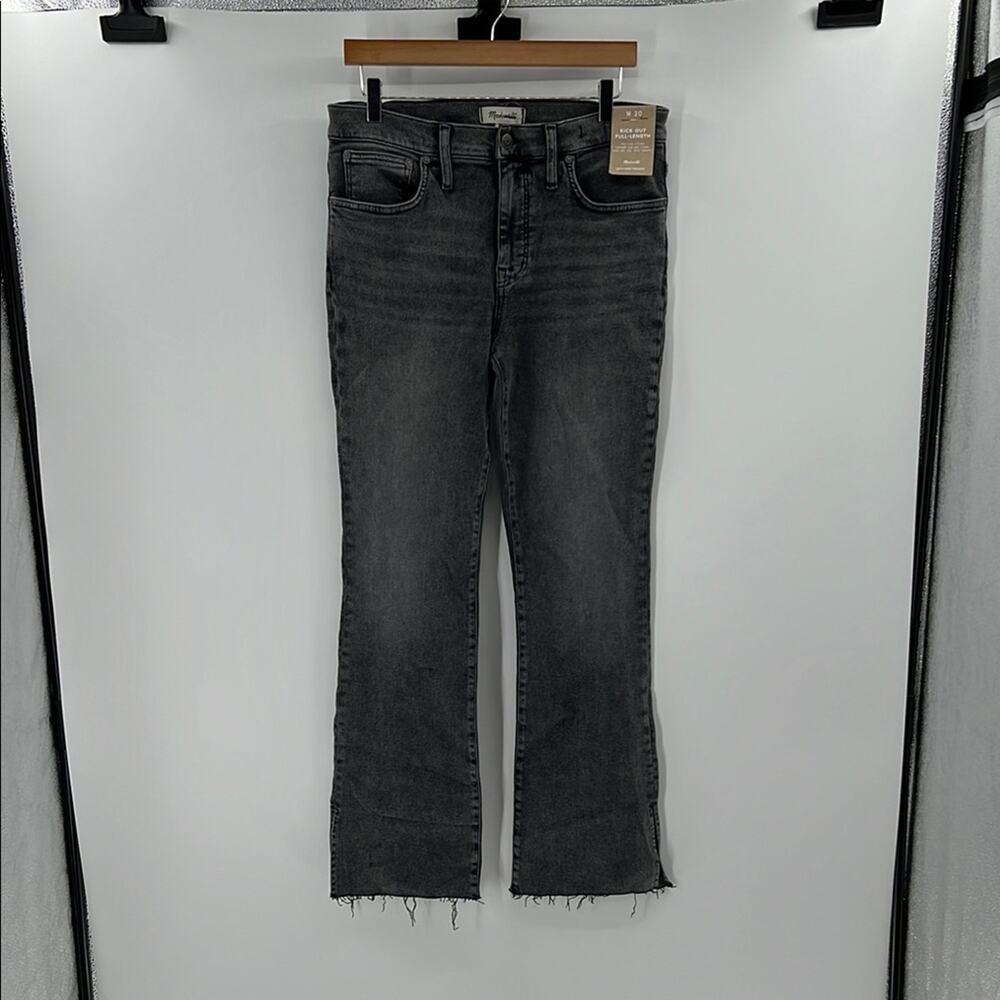 Madewell Women's Flare Jeans in Dark Gray